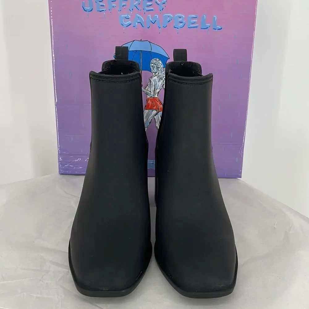 Jeffrey Campbell Women's Hurricane Rain Booties size‎ 10